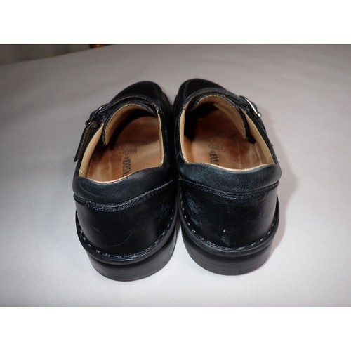 Birkenstock Leather Buckle Loafers Comfort Slip On Shoes Mens 43 US 10 - Picture 5 of 7