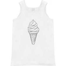 'Soft Serve Ice Cream' Adult Vest / Tank Top (AV052763)