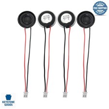 4PCS 28mm Magnetic Speakers for DIY Projects - Clear Sound, 8  2W