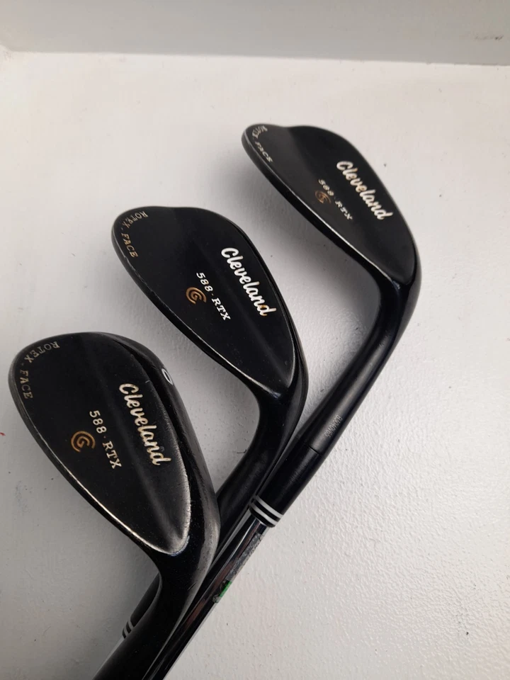 Cleveland RTX-588 Black Oxide 50, 54 & 60 degree wedge Set - Image 3 of 4