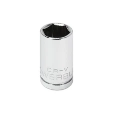 Powerbuilt 1/4 Inch Drive x 3/8 Inch 6 Point Shallow Socket - 648277