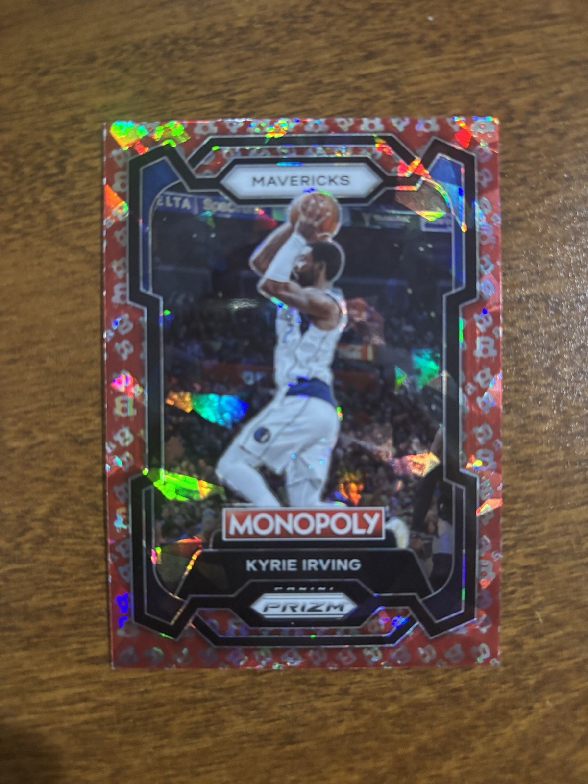 ✨KYRIE IRVING 2023-24 Panini Prizm Monopoly Free Parking Prizm #23