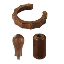 Coffee Machine Wood Decor for 3145 Brew Head & 3006 Steam Knob, Anti scald