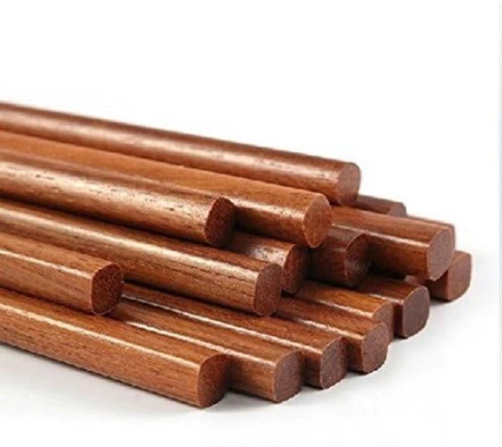 Elegant Reusable Wooden Chopsticks - 10 Pairs, Dishwasher Safe, Eco-Friendly - Image 4 of 4