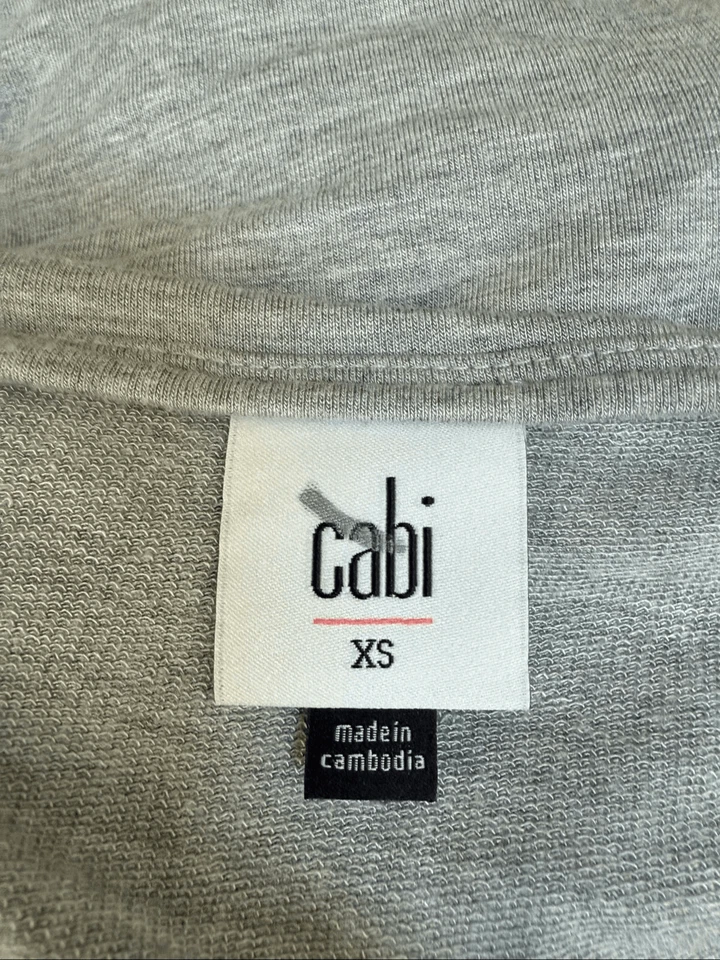 Mono de verano Cabi gris jaspeado espalda recortada pierna talla XS Foto 4 de 4