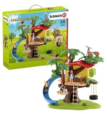 Schleich Farm World Adventure Tree House Play Set - NEW IN BOX - RARE