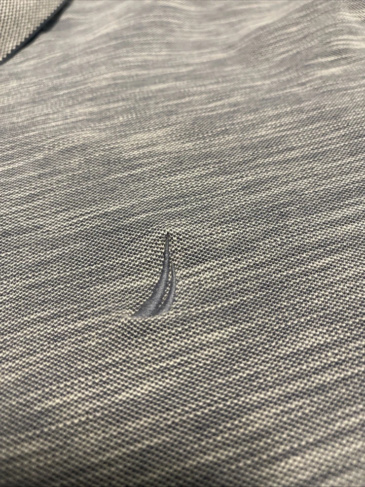 Nautica Hombre Azul Manga Corta Talla XXL Gris Color Azul Foto 2 de 4