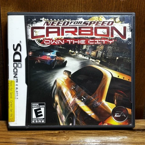 Need for Speed Carbon Nintendo DS NDS Complete Tested Authentic (No Manual)
