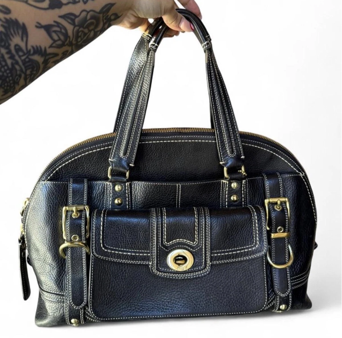 Coach Hampton Turn Lock Bags & Women's Leather Exterior for sale