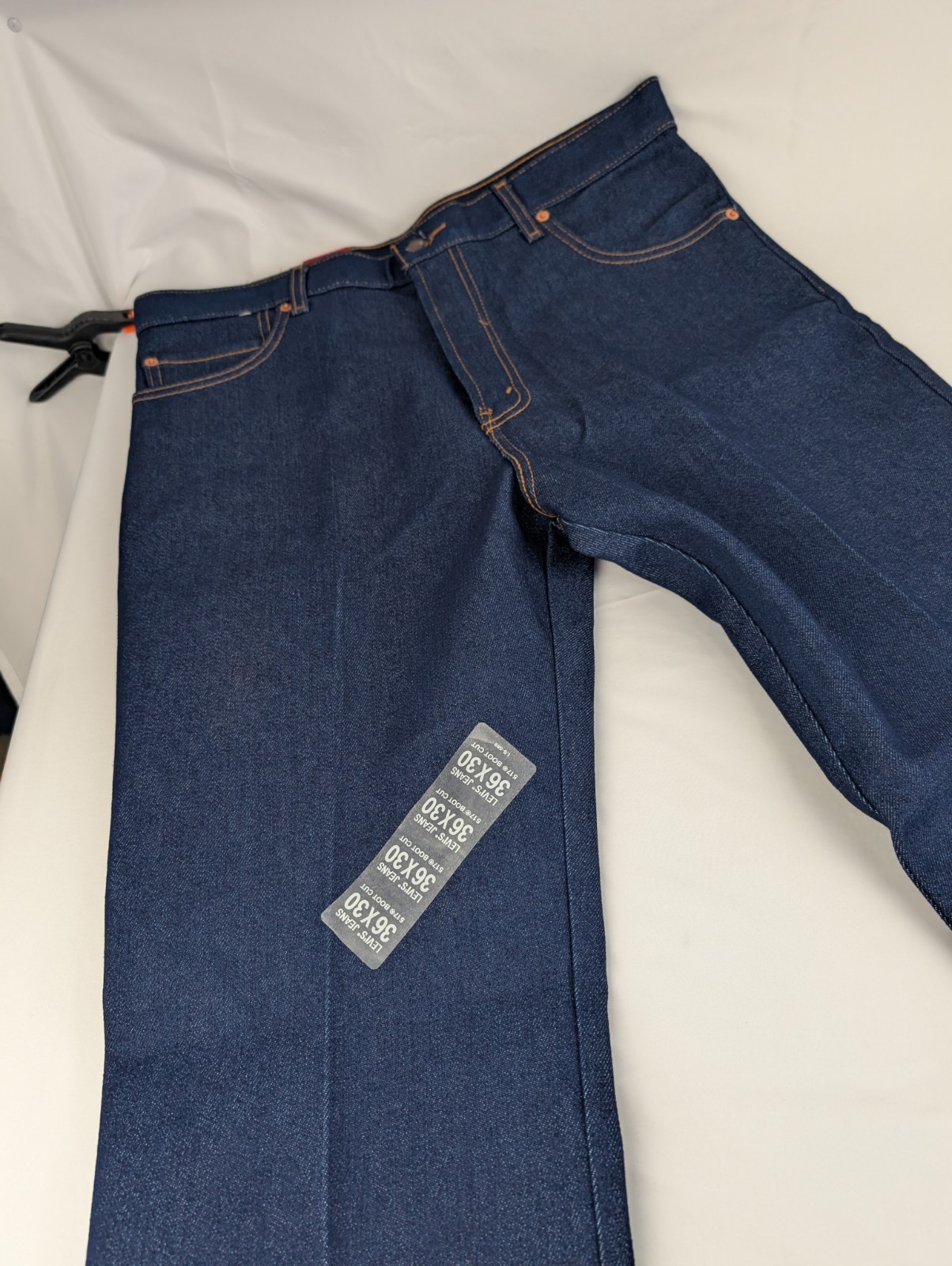 Men's 36x30 Vintage Levis Deadstock 517 Bootcut Jeans Raw Denim Y2K Levi's 2004 thumbnail 7