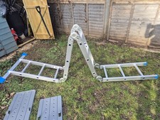 Mac Allister 3.30m Combination Ladder With Platform