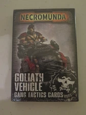 WARHAMMER 40K 40,000 GOLIATH VEHICLE GANG TACTICS CARDS NEW SEALED RARE OOP