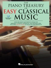 The Piano Treasury of Easy Classical Music With CD by Amy Appleby