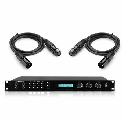 950 Professional Digital Audio Processor KTV Effector Home Karaoke Mixer W/ Cabl