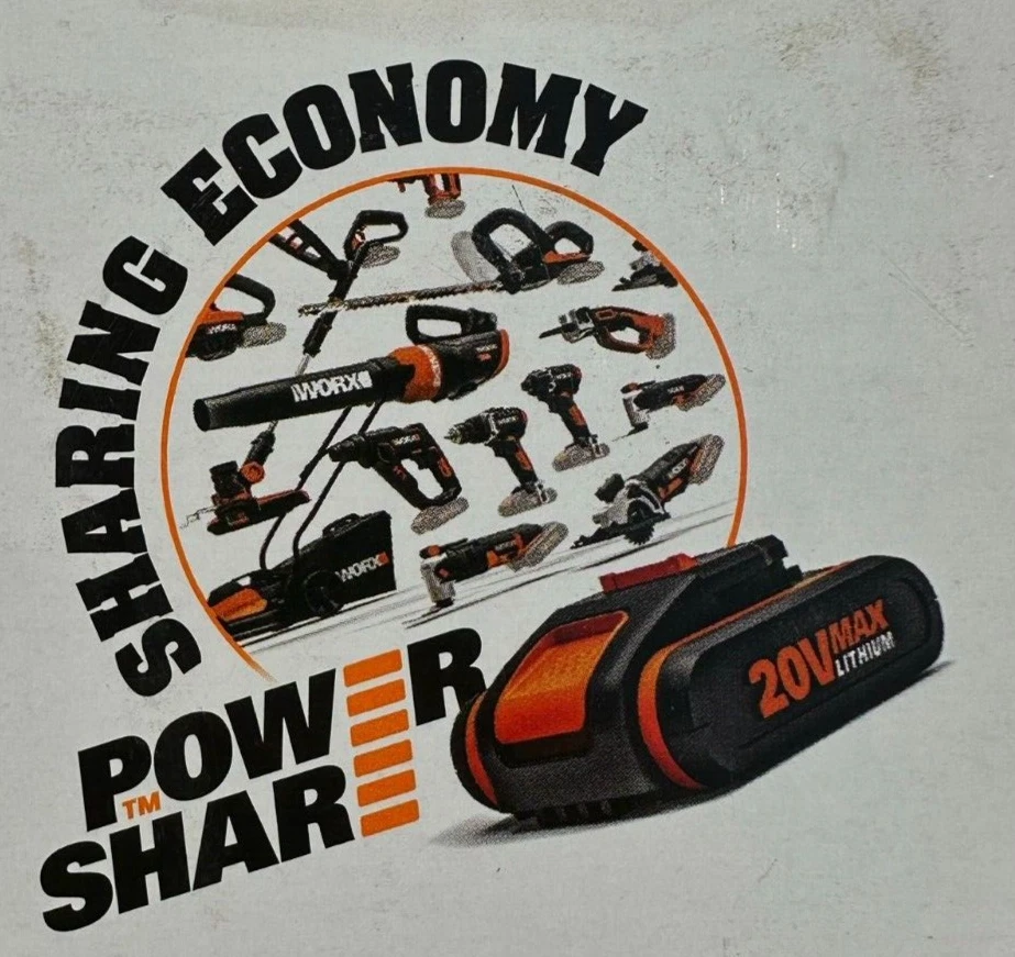 Worx WX371.9 Schlagbohrschrauber Akkuschrauber ohne Akku 13mm Bohrfutter - Bild 2 von 2