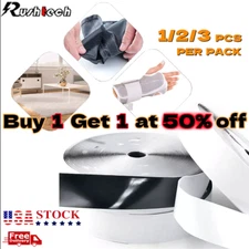 16Ft Self Adhesive Tape Hook and Loop Fastener Extra Sticky Back USA 1/2/3 PCS