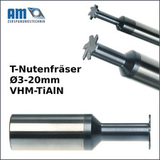 Fraise À Rainure Carbure 3-20Mm