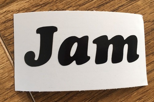 Vinyl Stickers, Labels Stacey Solomon, Hinch - Black White Silver Rose Gold BOLD - Picture 5 of 5