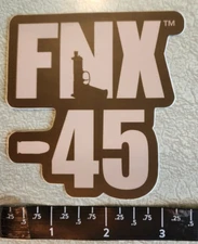 FN Herstal Firearms FNX-45 High Quality Vinyl Sticker Decal OEM