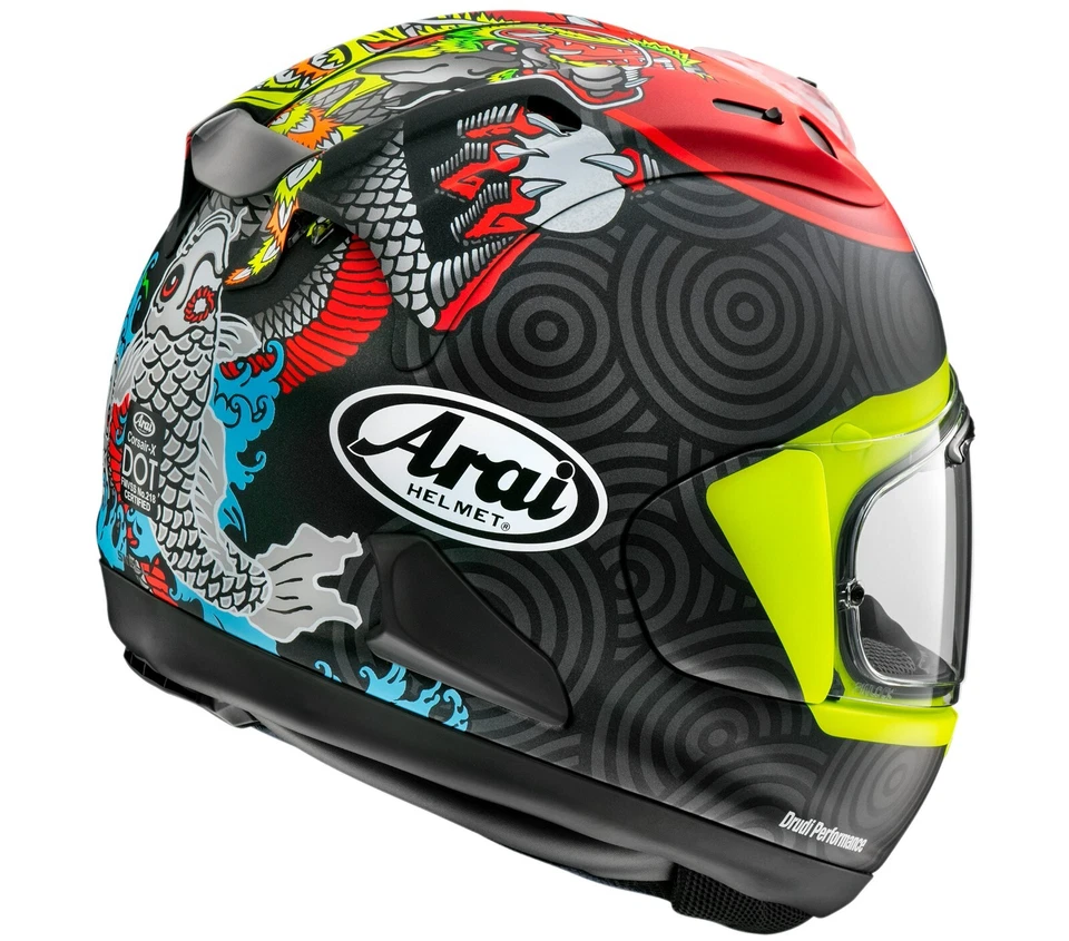 New Arai Corsair-X Helmet - Tatsuki Frost - Large - #830124 - Image 2 of 2