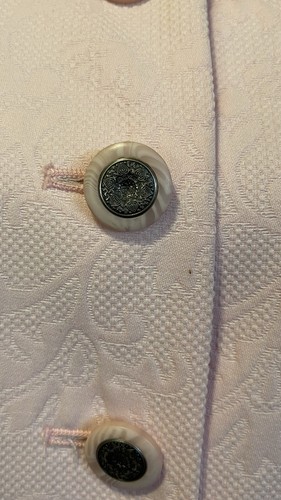 Sag Harbor Petite Pastel Pink Blazer Suit Jacket | Size 8P - Picture 5 of 14