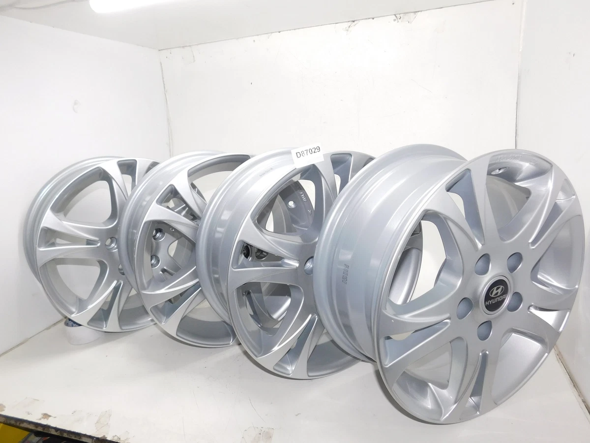 4 Pieces Wheel Rim 15 Inches Original Hyundai W071605 | eBay