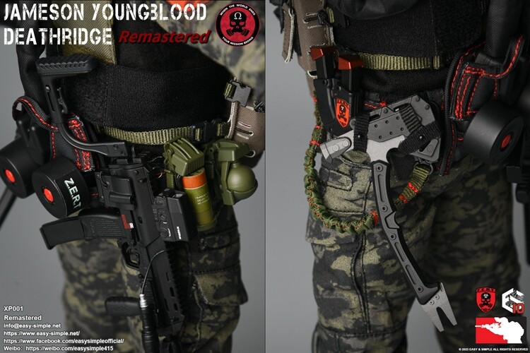 Ready! Easy&Simple ES XP001 1/6 Z.E.R.T Jameson Youngblood Ready! Easy&Simple ES XP001 1/6 Z.E.R.T Jameson Youngblood
