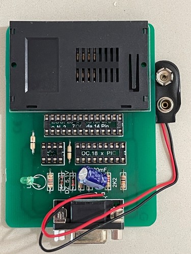PROGRAMMATORE EEPROM24 EPROM 24 PORTA SERIALE CON 3 SCHEDE - Foto 6 di 15