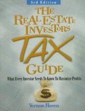 Real Estate Investor's Tax Guide Paperback Vernon Hoven