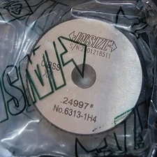 New Insize 1/4” (0.250 inch) Setting Ring Bore Gage Calibration Master Standard