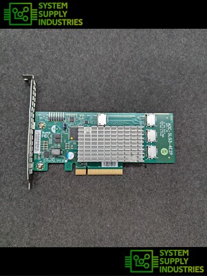 Supermicro AOC-SLG3-4E2P PCIe to SFF-8611 NVME U.2 Quad-Port Host Bus Adapter