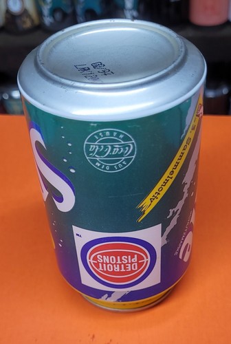 8 Top Team NBA Detroit Pistons Sprite Soda Can Germany Jetzi Collezionismo - Foto 3 di 3