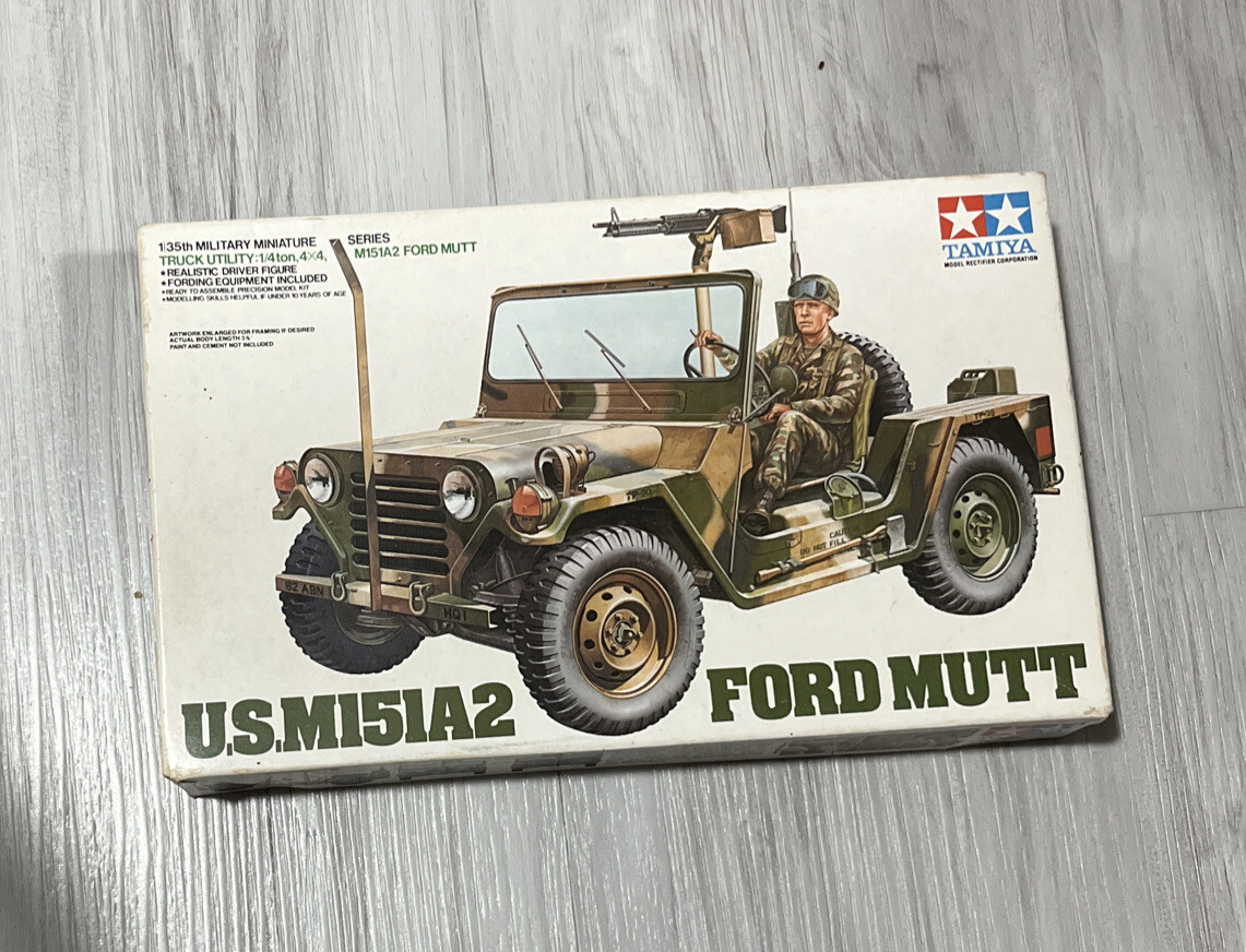 Tamiya 1:35 Military Miniatures U.S. M151A2 Ford Mutt NIB | eBay