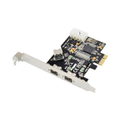 PCIE to 3-Port Firewire800 1394b Video Capture Expansion Card Ti XIO2213 Chip