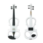 New 16-Inch Electric Solid Wood Viola: Ebony Fittings, Full Accessories