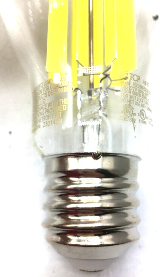 TCP Lot of 2 LED 8000 Lumens, 40W, 5000K, FED28N25050E39CL NIB - Image 3 of 4