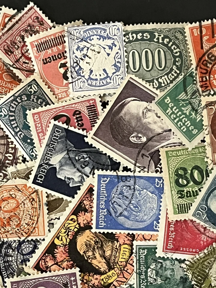 DEUTSCHES REICH - German Reich - with WWII, Collection of Stamps - USED/few MNH - Image 4 of 4