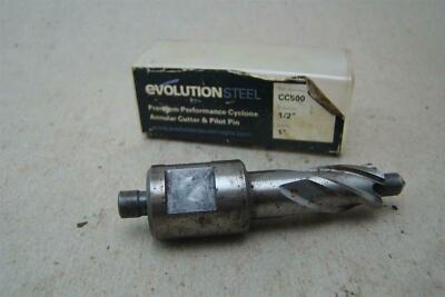 Evolution Cyclone Annular Cutter & Pilot Pin 1/2 x 1'', CC500