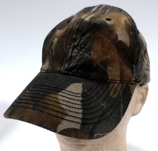 Paramount Outdoors Hunting Camouflage Brown Hook And Loop Strapback Ball Cap