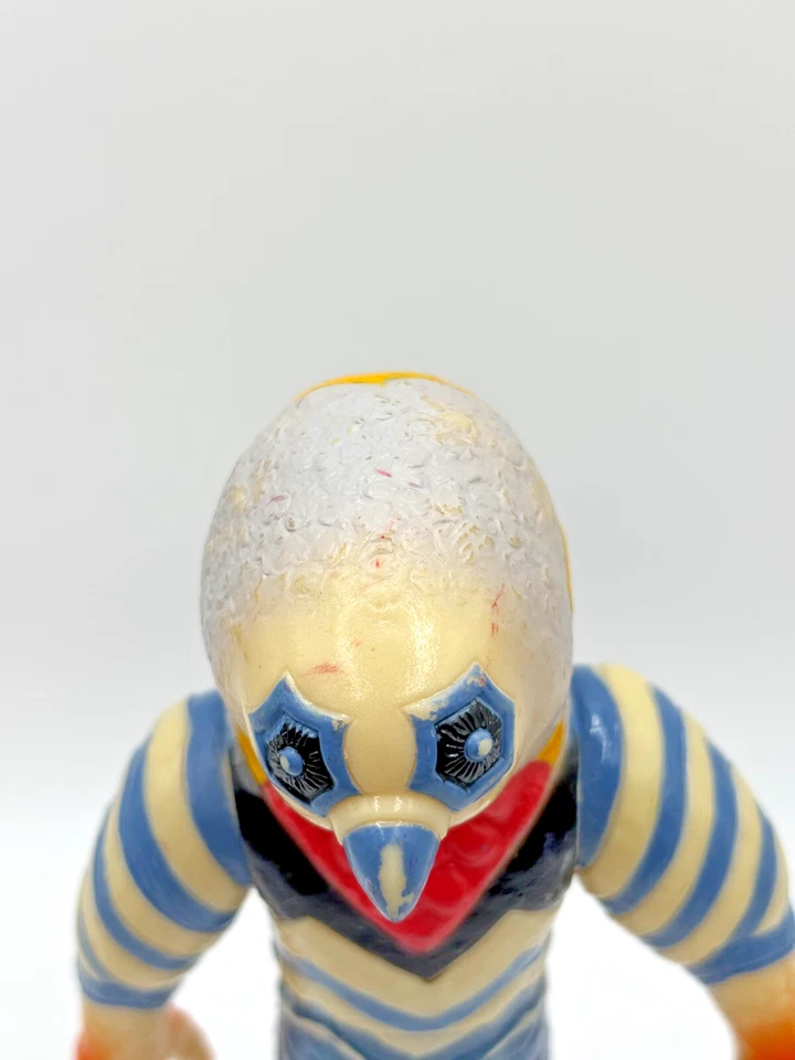 Figura de vinilo suave Alien Guts 1983 BANDAI Japón Ultra Seven Ultraman Kaiju Sofubi Foto 3 de 4