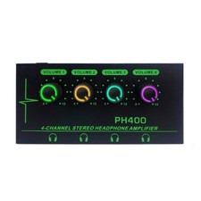 4 Channels Stereo Headphone Amplifier Amplifier Independent Volume Control