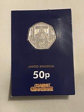 CORONATION KING CHARLES - 50p UNCIRCULATED COIN - IN CHANGE CHECKER CARD - LOT1.