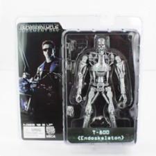 New 7" Terminator 2 Judgment Day T-800 Endoskeleton Arnold PVC Action Figure