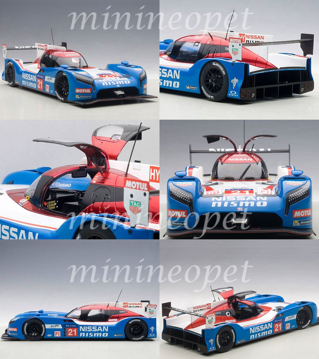AUTOart 81579 NISSAN GT-R LM NISMO LEMANS 2015 1/18 #21 MATSUDA