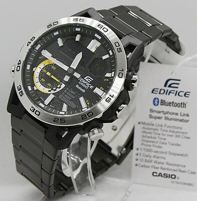   Casio Edifice Herrenuhr Solar Bluetooth ECB-40DC-1AEF  