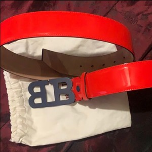 red bally belt