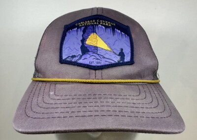Sendero Provisions Co Cap Carlsbad Caverns Patch Hat Snapback Agave Purple 