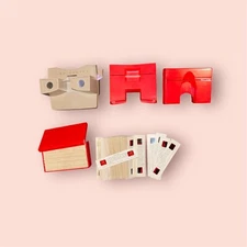 Vintage Stori-Views Stereoscopic View-Master 3-D |3 Viewers, Box & 100 Slides