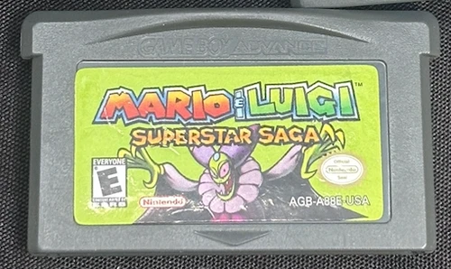 Mario & Luigi: Superstar Saga Game Boy Advance GBA Cartridge Only TESTED
