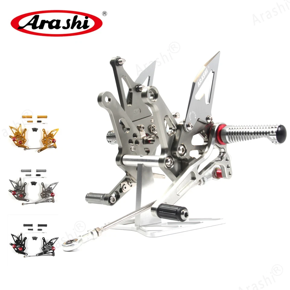 Reposapiés Arashi Racing para Kawasaki Ninja 1000 Z1000 Z1000SX 2014-2017 Foto 2 de 4